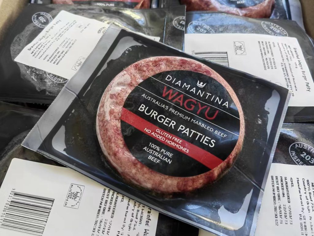 Wagyu Burger Patties JF Packaging